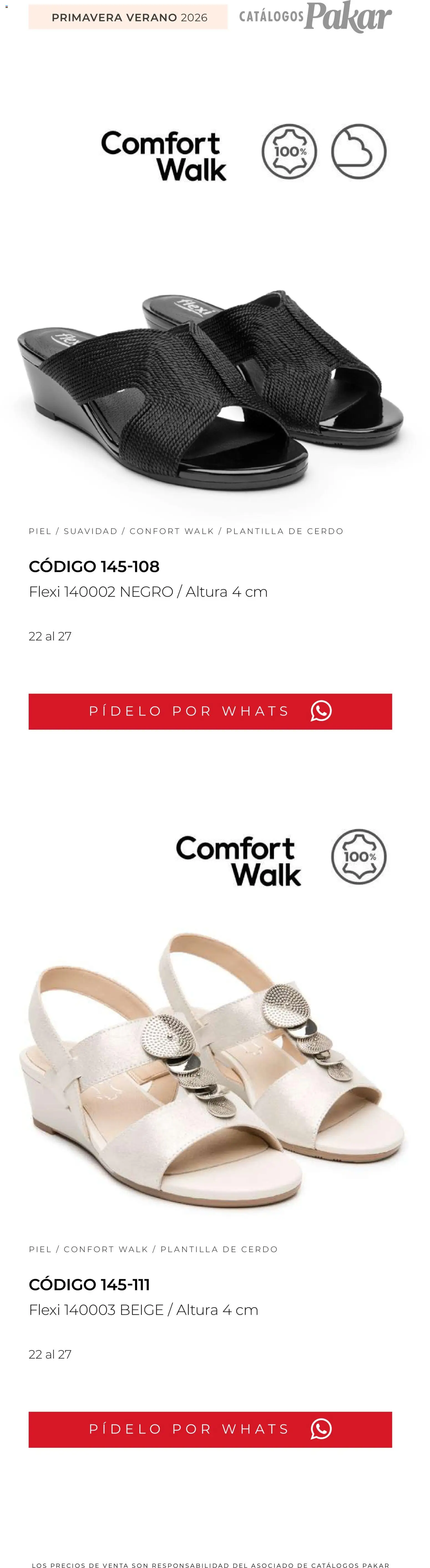 Nuevas ofertas de SC Pakar válidas en toda la República Mexicana desde el 04.03.2026. ¡Encuentra las mejores ofertas en SC Pakar catálogo Flexi PV26! | Página: 29 | Productos: Cerdo