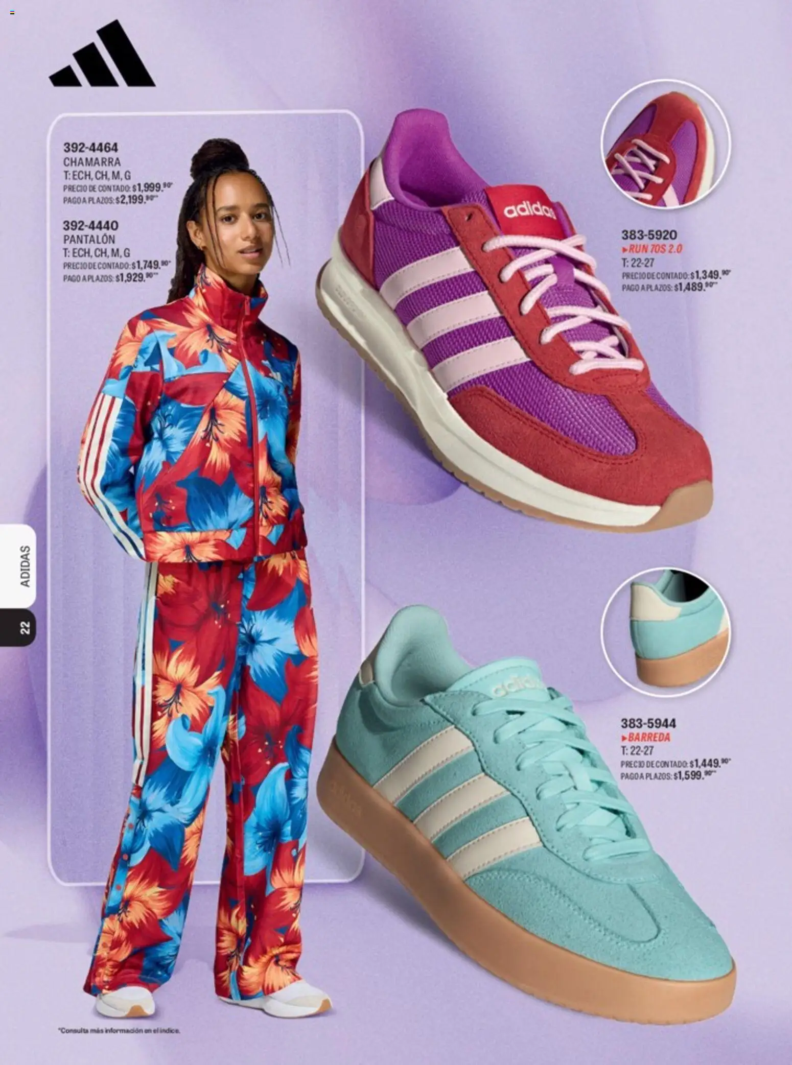 Nuevas ofertas de Andrea válidas en toda la República Mexicana desde el 15.04.2026. ¡Encuentra las mejores ofertas en Andrea catálogo Lo mejor en marcas! | Página: 18 | Productos: Chamarra