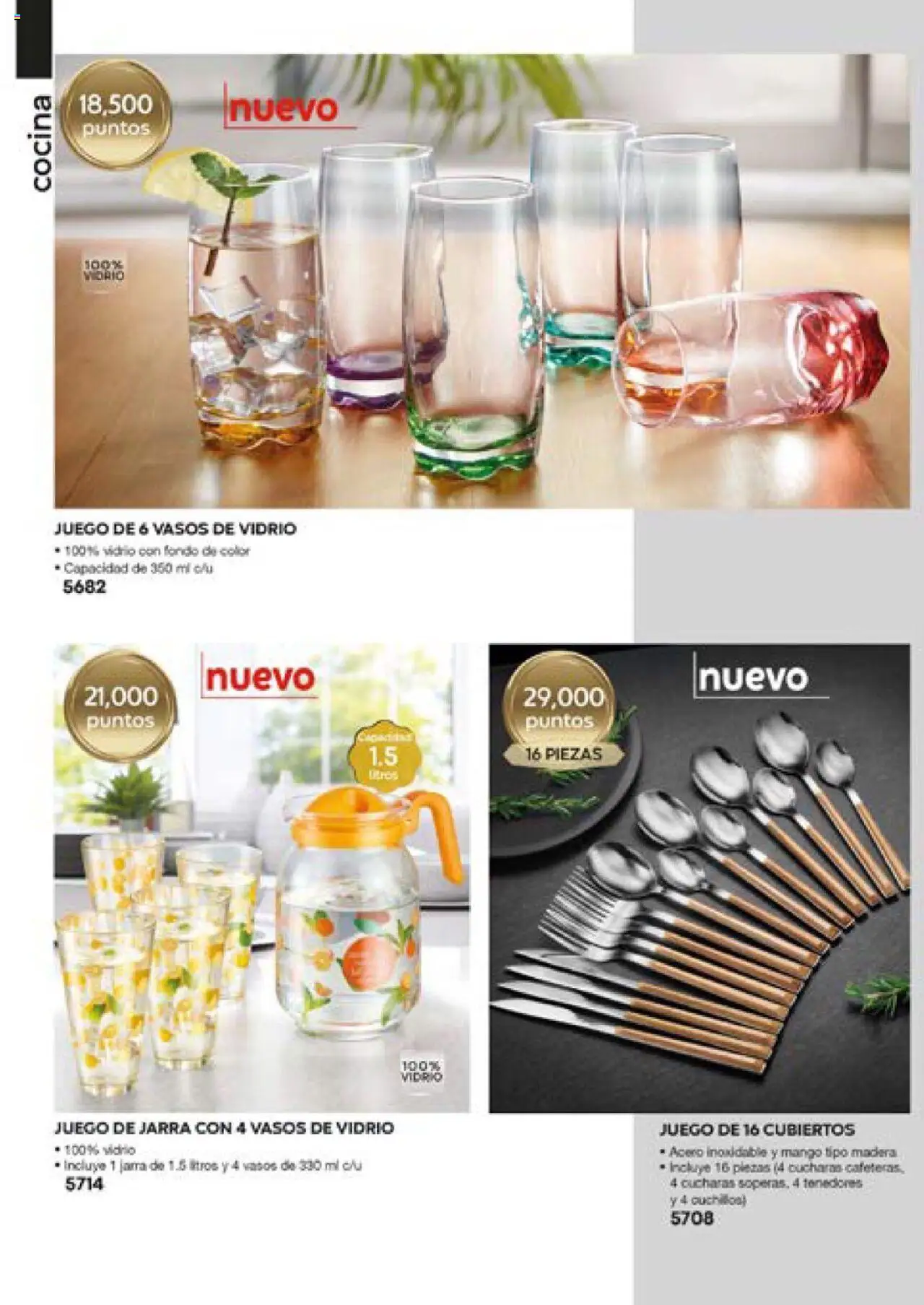 Nuevas ofertas de Fuller válidas en toda la República Mexicana desde el 13.06.2025. ¡Encuentra las mejores ofertas en Fuller catálogo Puntos! | Página: 12 | Productos: Mango, Cocina, Vasos, Jarra
