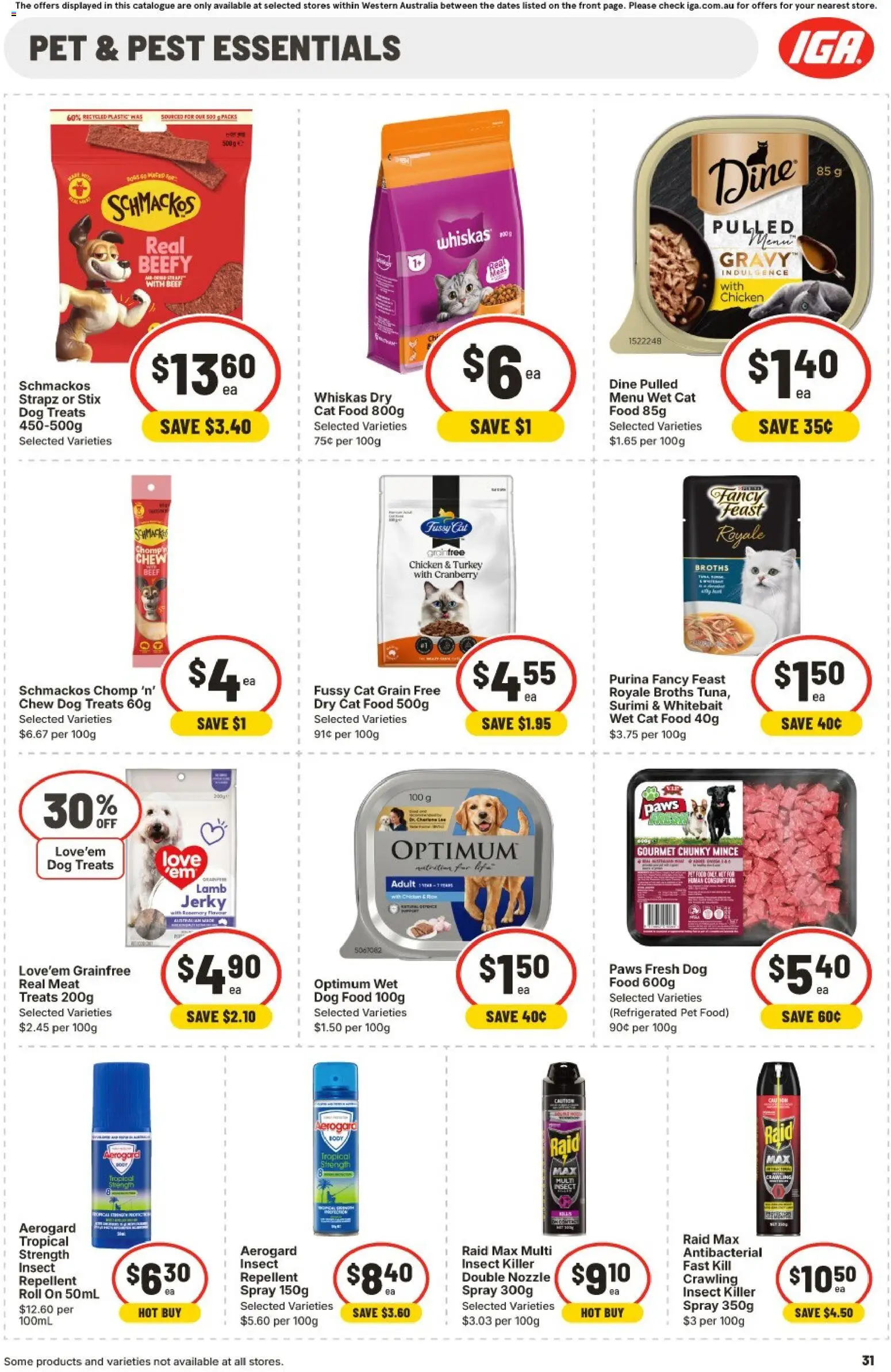 IGA catalogue - valid from 07.01.2026 | Page: 34 | Products: Lamb, Rice, Opal, Dog food