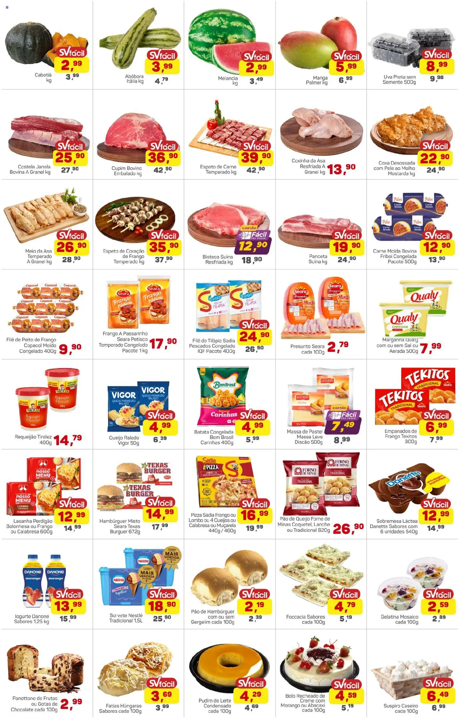 Supermercados São Vicente Folheto - válido de 14.11.2025 | Página: 2 | Produtos: Panettone, Lombo, Pão, Tilápia