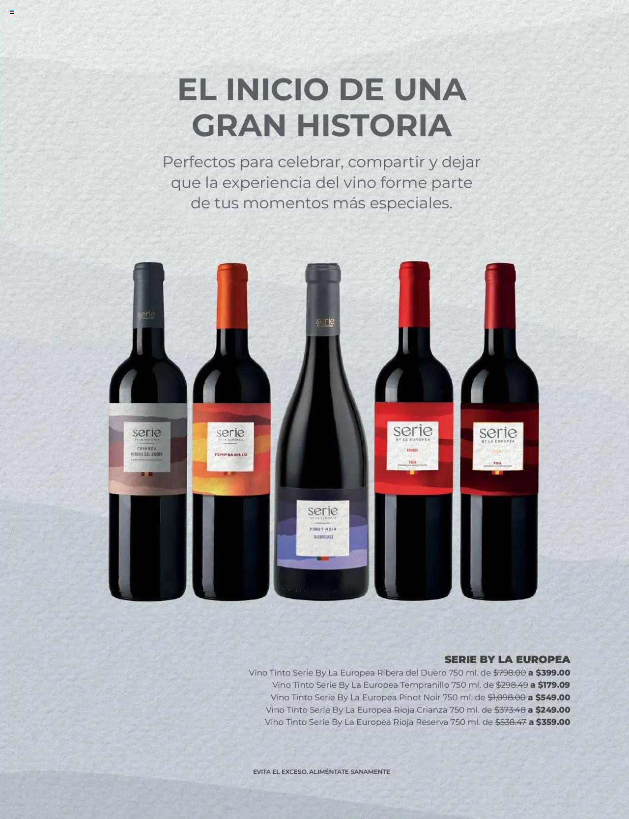 Nuevas ofertas de La Europea válidas en toda la República Mexicana desde el 22.09.2025. ¡Encuentra las mejores ofertas en La Europea catálogo! | Página: 19 | Productos: Vino