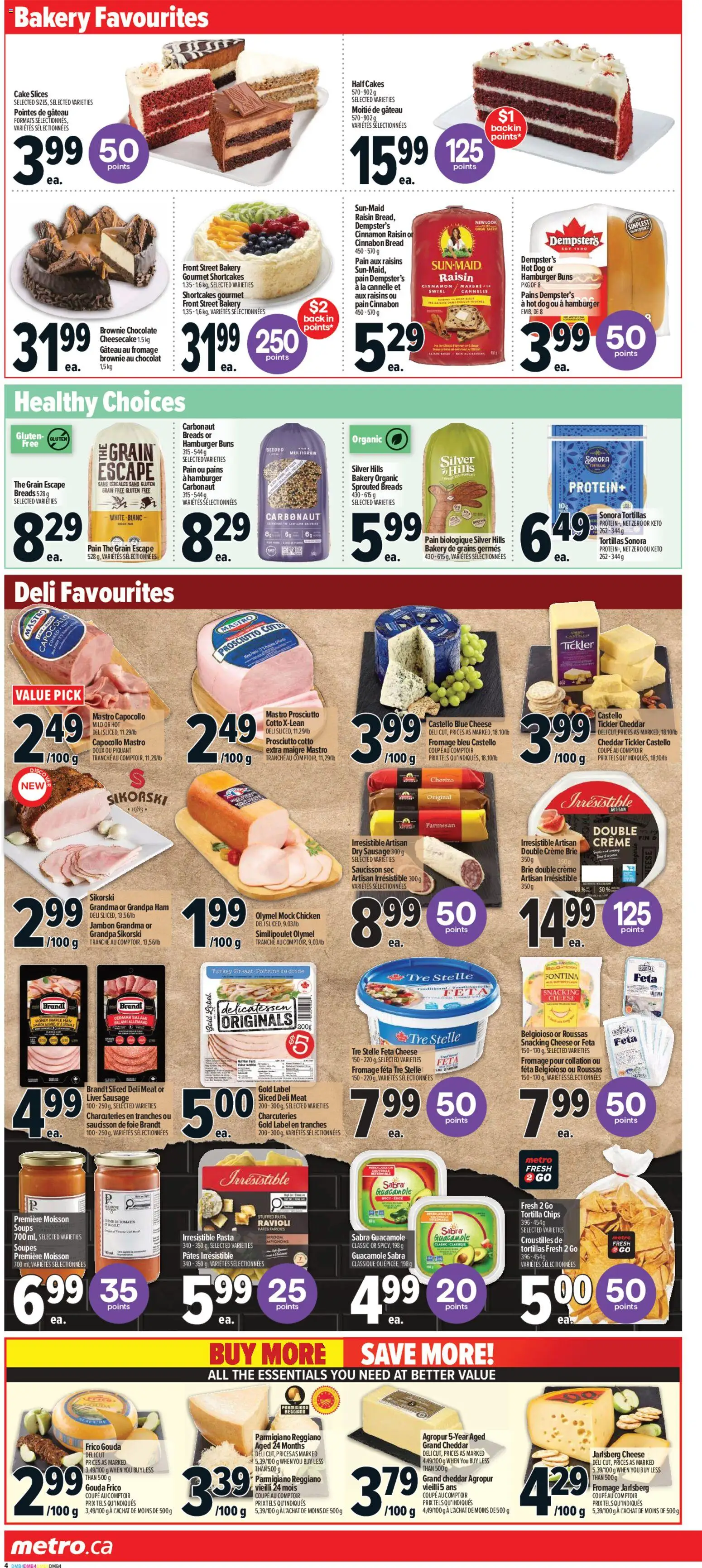 Metro flyer valid from 06.11.2025 | Page: 9 | Products: Bakery, Bread, Salami, Ham