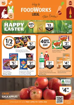 Preview of Foodworks catalogue QLD - valid from 01.04.2026