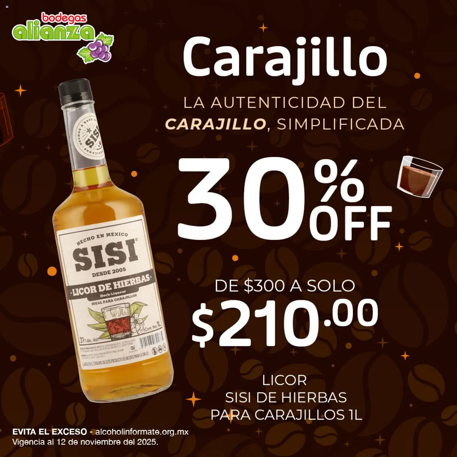 Nuevas ofertas de Bodegas Alianza válidas en toda la República Mexicana desde el 10.11.2025. ¡Encuentra las mejores ofertas en Bodegas Alianza catálogo Carajillo! | Página: 2