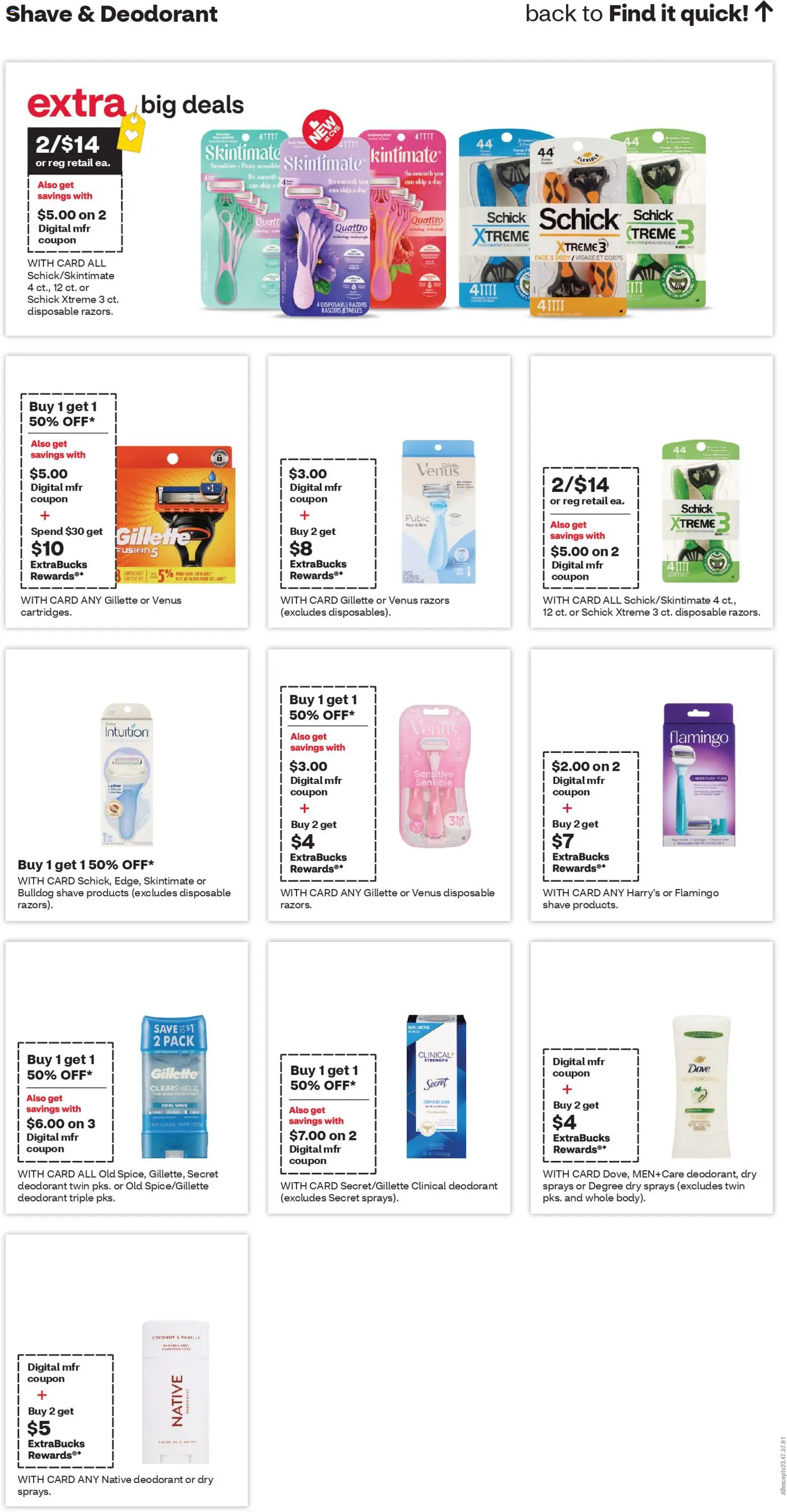 CVS Pharmacy Weekly Ad - valid from 15.03.2026 | Page: 15 | Products: Deodorant, Raspberry