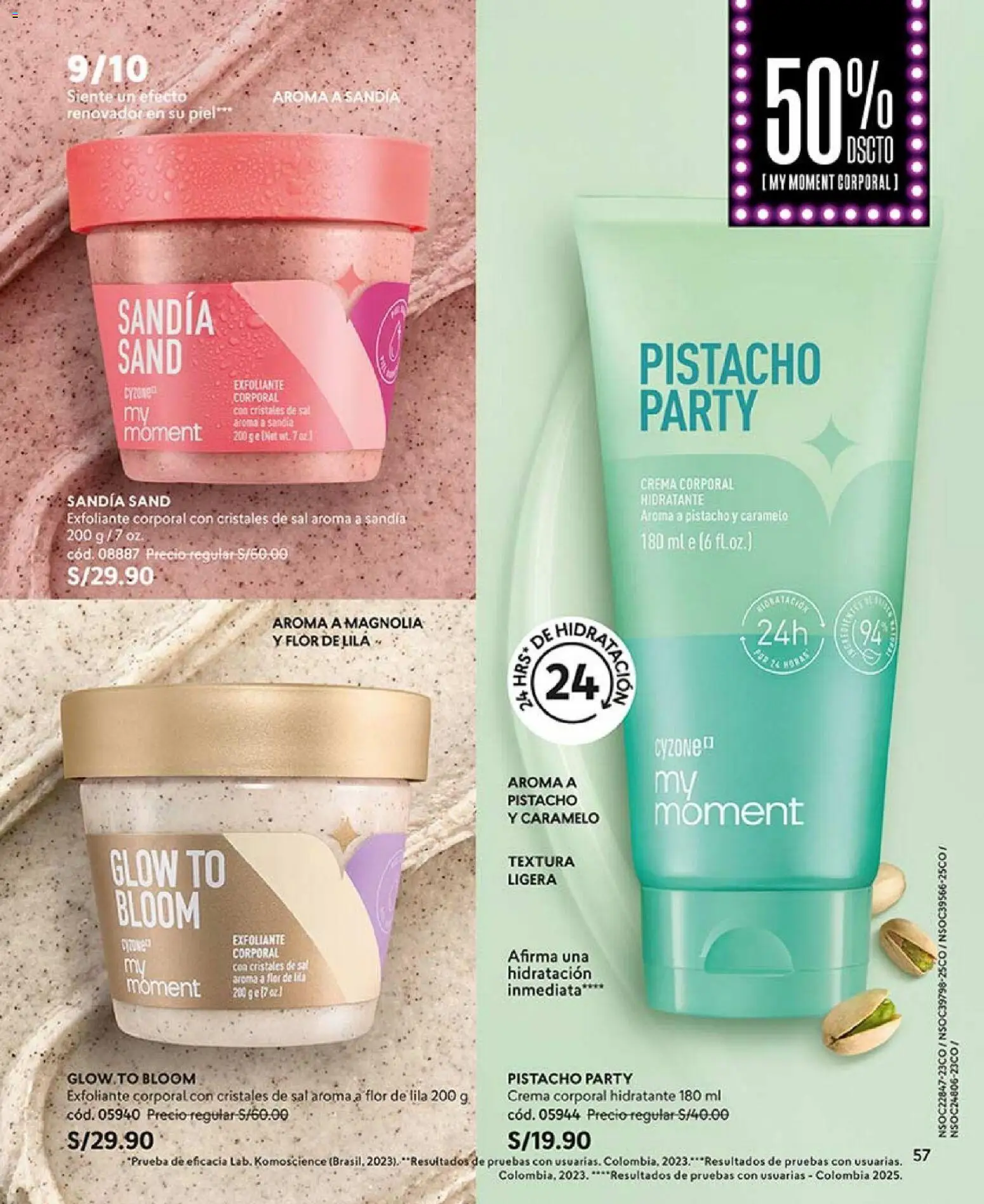 Catálogo CyZone válido desde 27.12.2025 | Página: 57 | Productos: Exfoliante, Crema