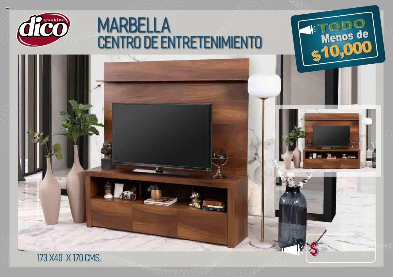 Nuevas ofertas de Muebles Dico válidas en toda la República Mexicana desde el 25.09.2025. ¡Encuentra las mejores ofertas en Muebles Dico - Catálogo TODO menos de 10000! | Página: 57
