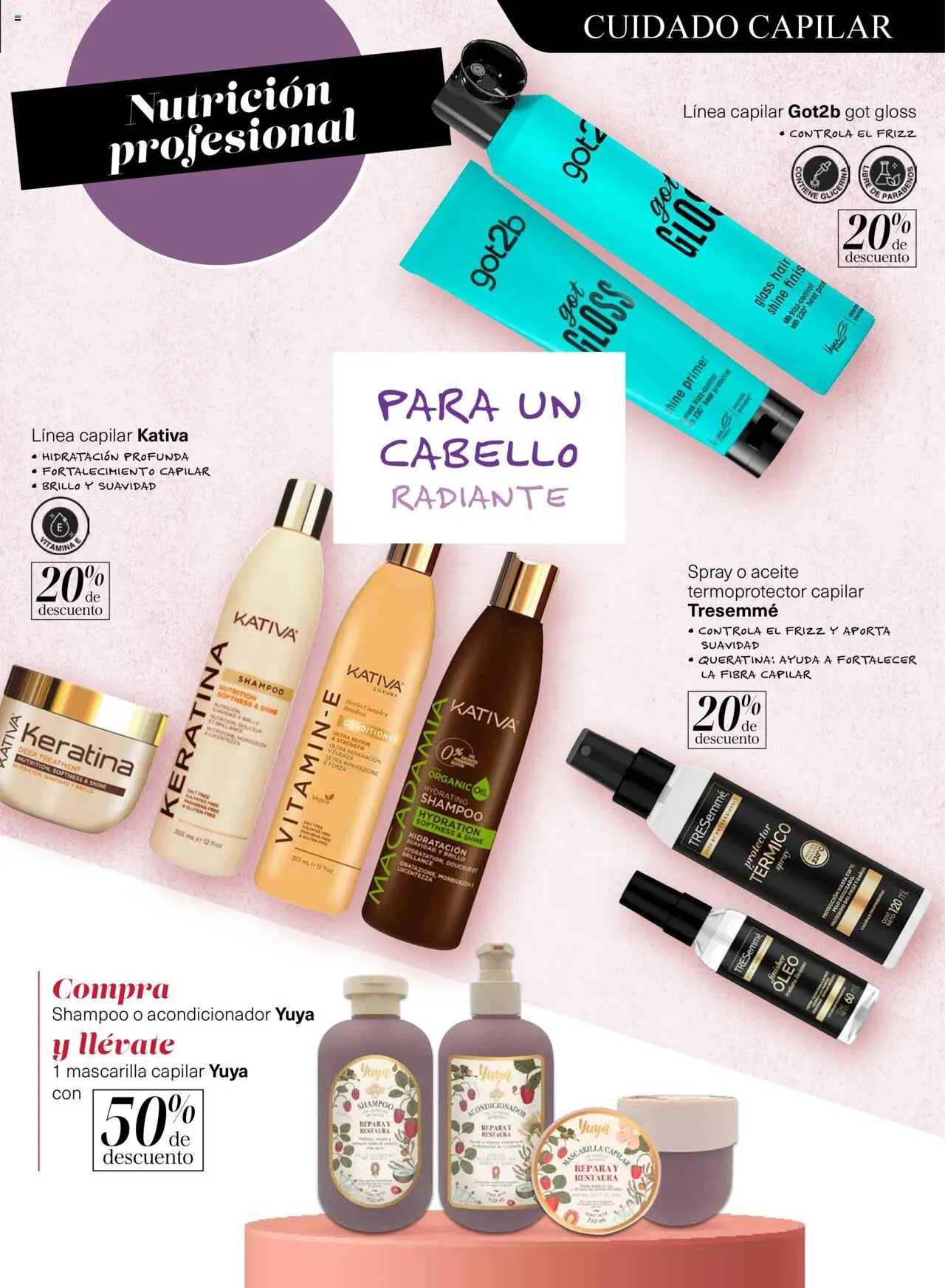 Nuevas ofertas de Soriana válidas en toda la República Mexicana desde el 10.10.2025. ¡Encuentra las mejores ofertas en Soriana - Descubre tu belleza Glowing Híper Nacional! | Página: 22 | Productos: Aceite, Radiante, Mascarilla, Acondicionador