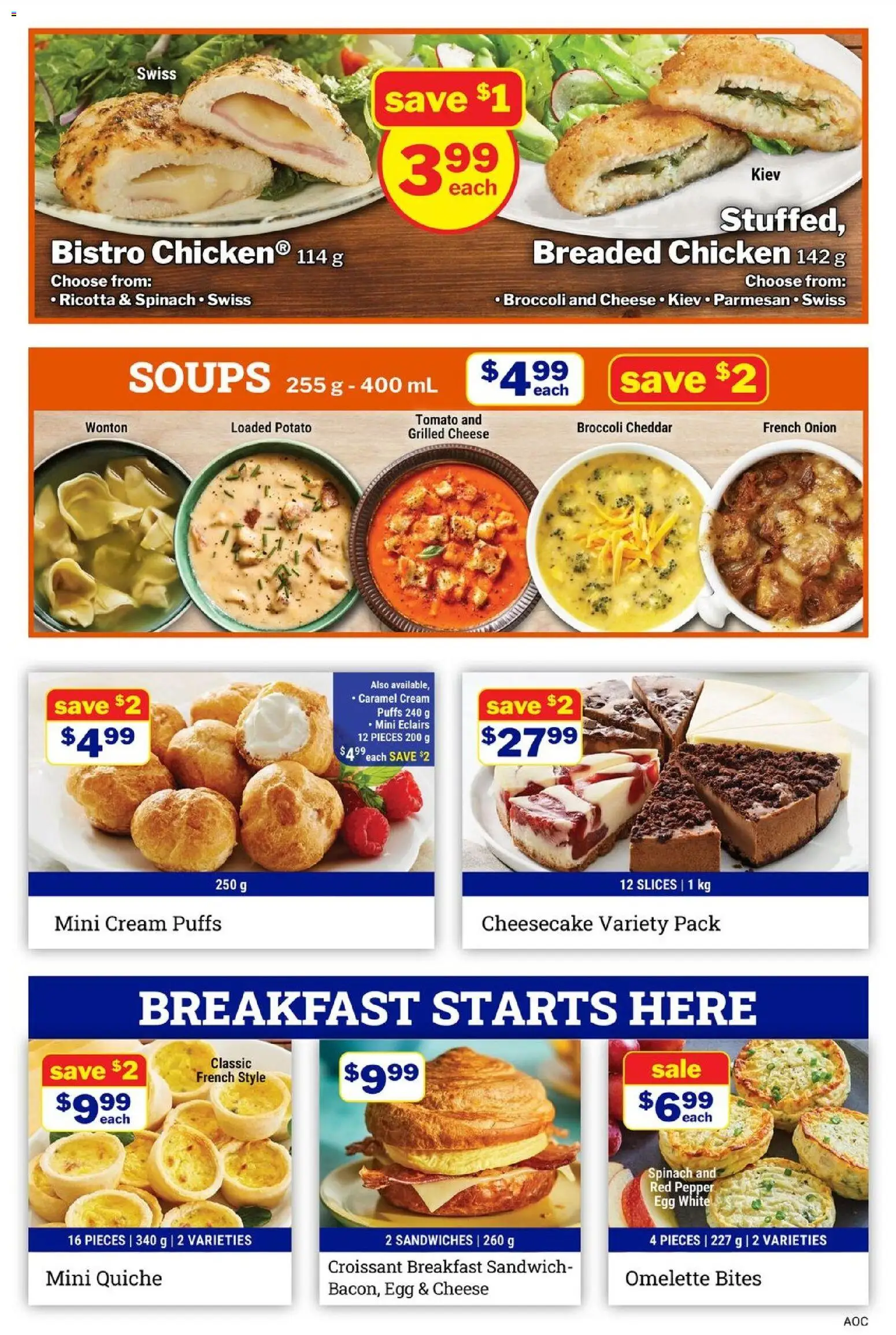 M&M Food Market flyer valid from 23.04.2026 | Page: 2 | Products: Cream, Cheese, Chicken