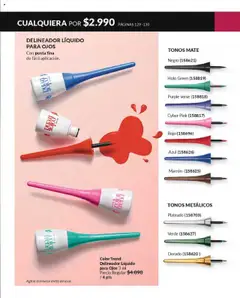 Catálogo Avon Campaña 12 válido desde el 15.07.2025 | Página: 122 | Productos: Mate, Delineador