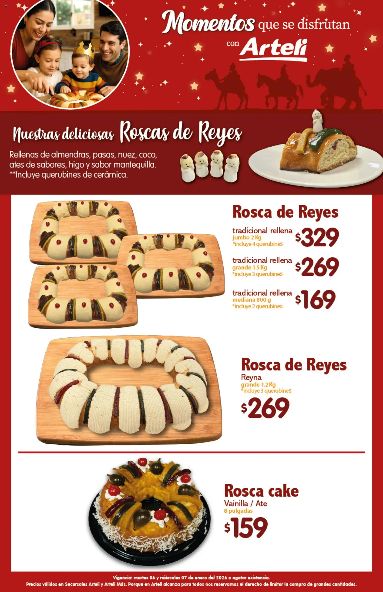 Nuevas ofertas de Arteli válidas en toda la República Mexicana desde el 06.01.2026. ¡Encuentra las mejores ofertas en Arteli folleto Momentos que se disfrutan! | Página: 1