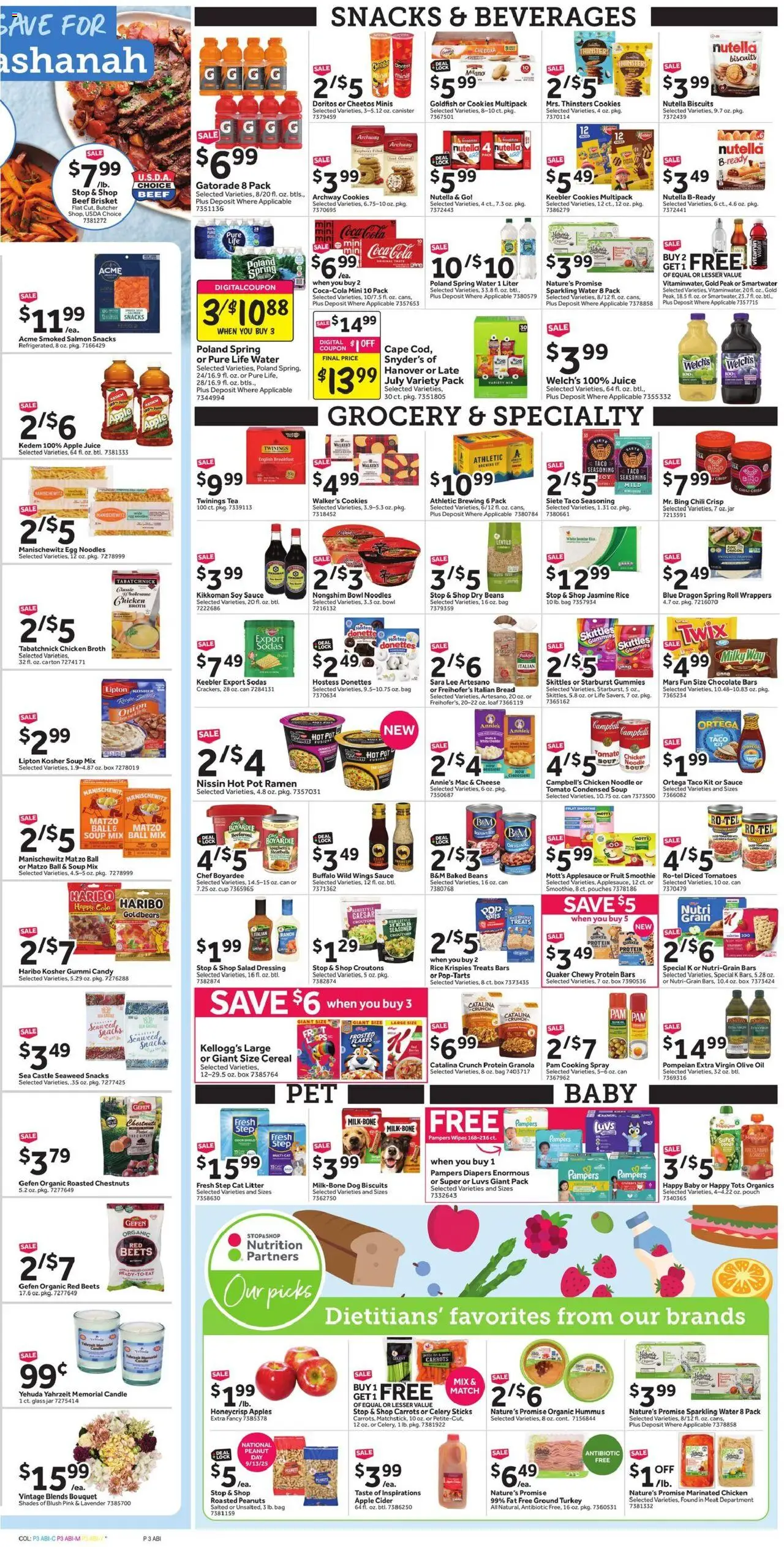 Stop & Shop Weekly Ad - valid from 12.09.2025 | Page: 6 | Products: Blush, Oil, Tomatoes, Noodles