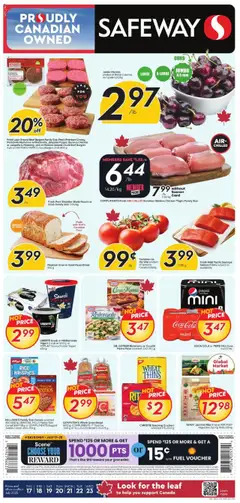 Preview of Safeway weekly flyer / circulaire from shop Safeway valid from 17.07.2025