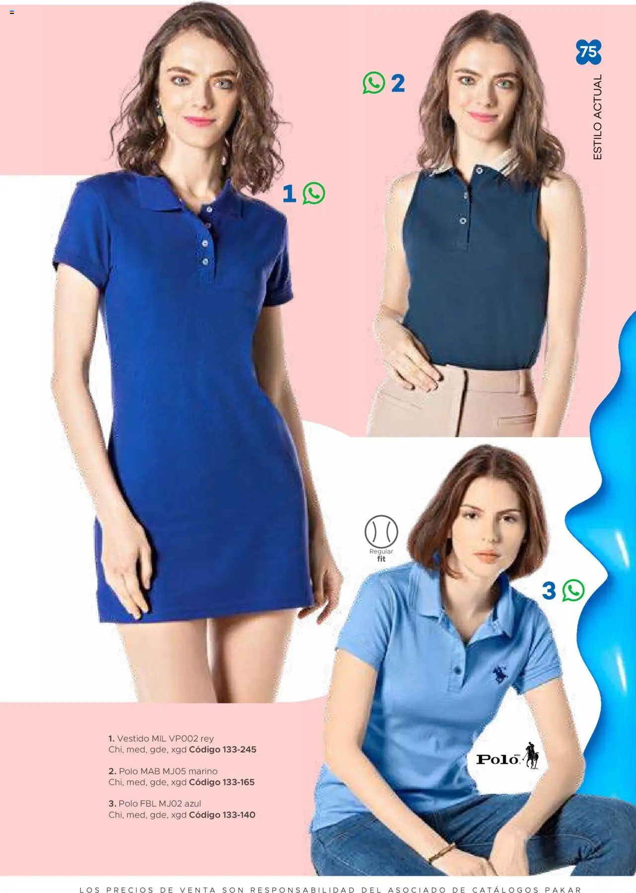 Nuevas ofertas de SC Pakar válidas en toda la República Mexicana desde el 31.01.2025. ¡Encuentra las mejores ofertas en SC Pakar catálogo Ropa! | Página: 75 | Productos: Vestido