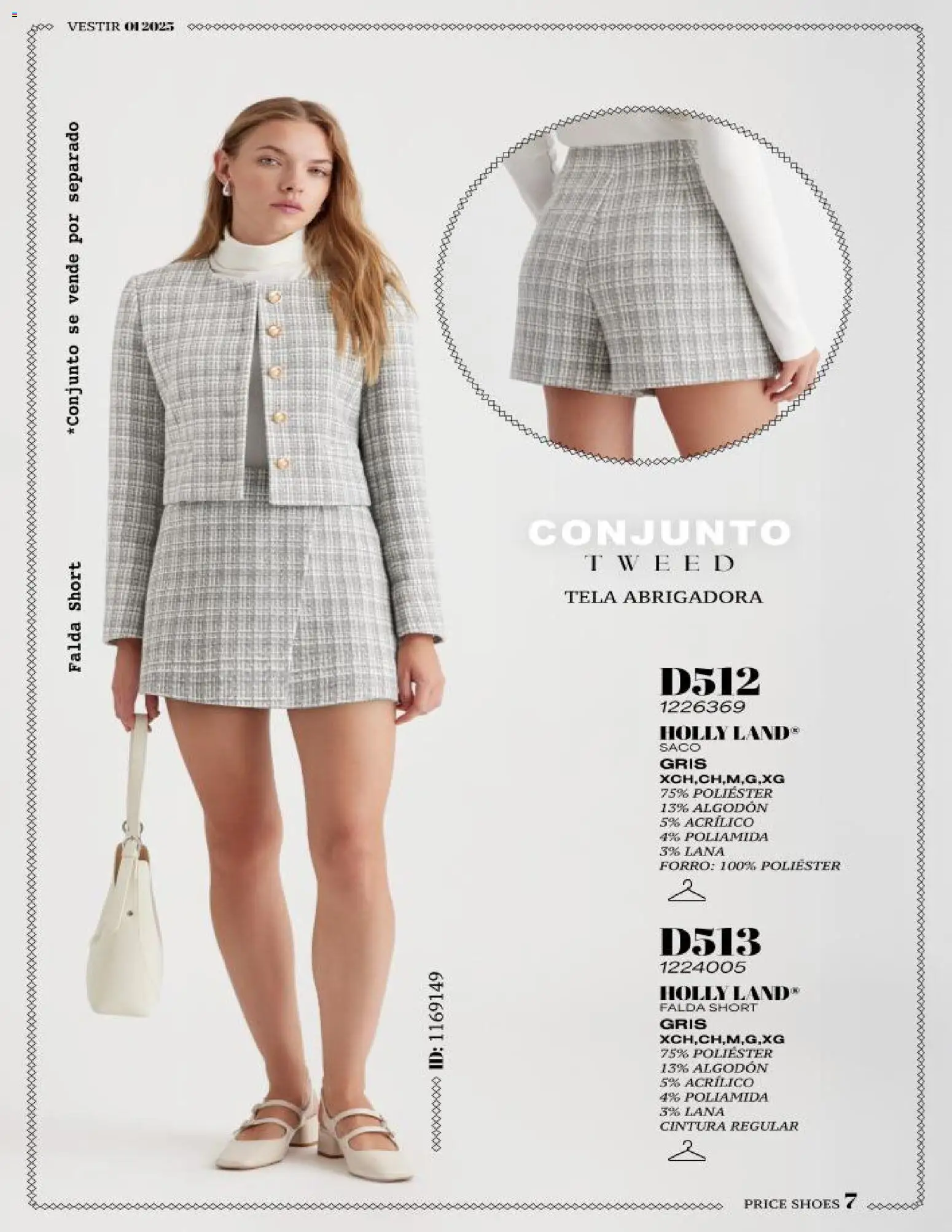 Nuevas ofertas de Price Shoes válidas en toda la República Mexicana desde el 12.11.2025. ¡Encuentra las mejores ofertas en Price Shoes catálogo Vestir otoño/invierno! | Página: 7 | Productos: Algodón, Conjunto, Falda, Short