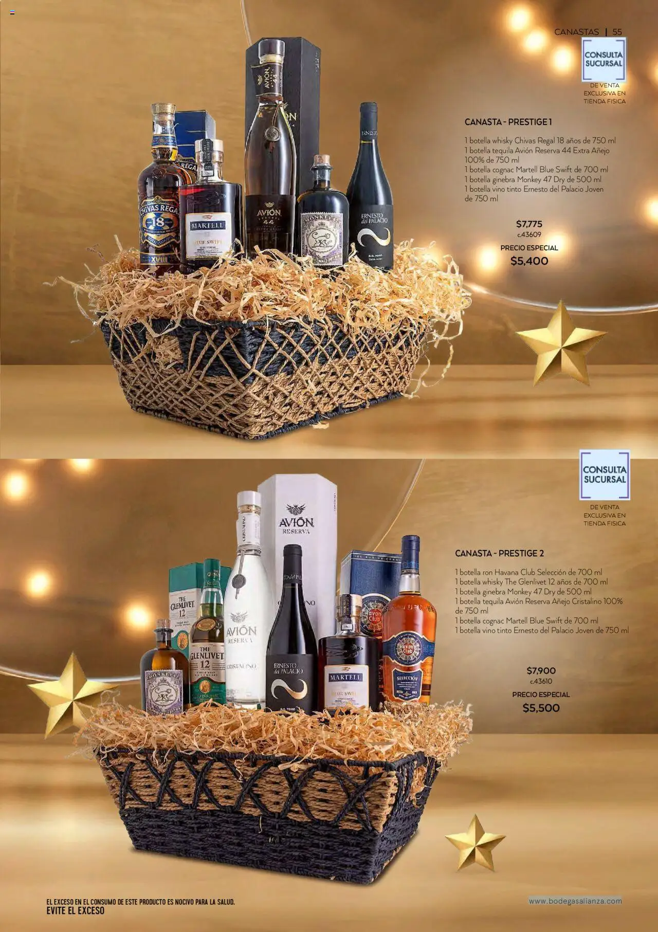 Nuevas ofertas de Bodegas Alianza válidas en toda la República Mexicana desde el 01.10.2025. ¡Encuentra las mejores ofertas en Bodegas Alianza - Catálogo Cava Morada! | Página: 57 | Productos: Ginebra, Vino, Canasta, Whisky