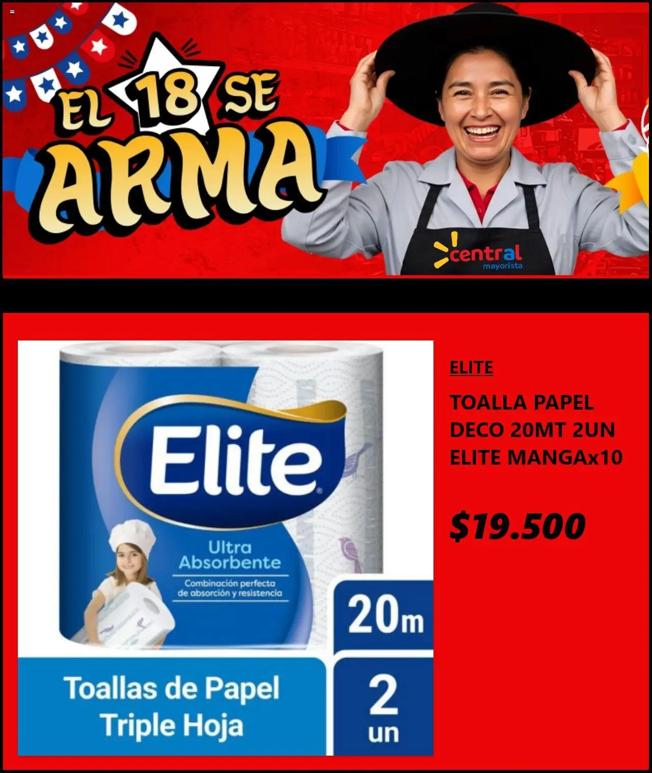 Central Mayorista ofertas  │ válido desde el 25.07.2025 | Página: 5 | Productos: Toalla, Toallas