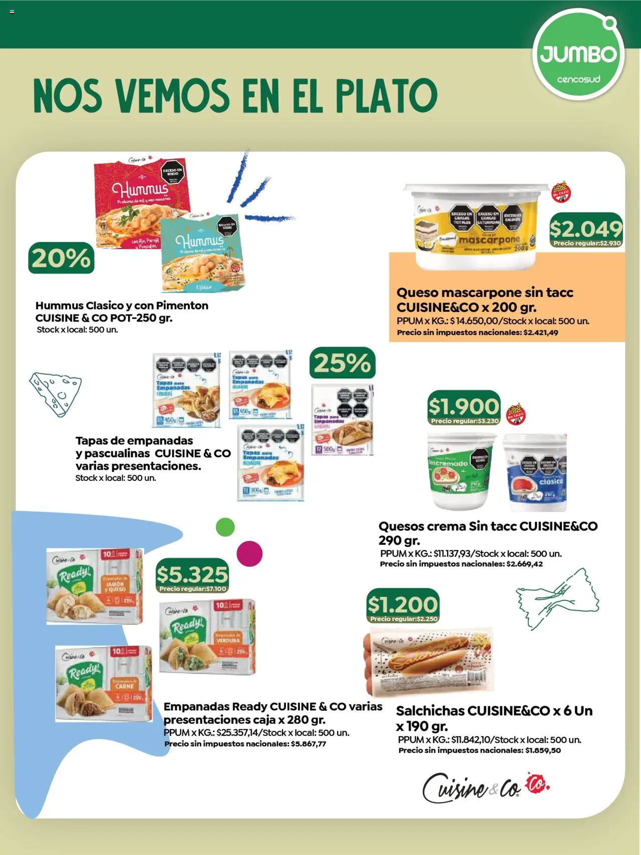 Jumbo - Especial Marca Propia │ válido desde el 06.08.2025 | Página: 6 | Productos: Caja, Pimentón, Jamón, Perejil