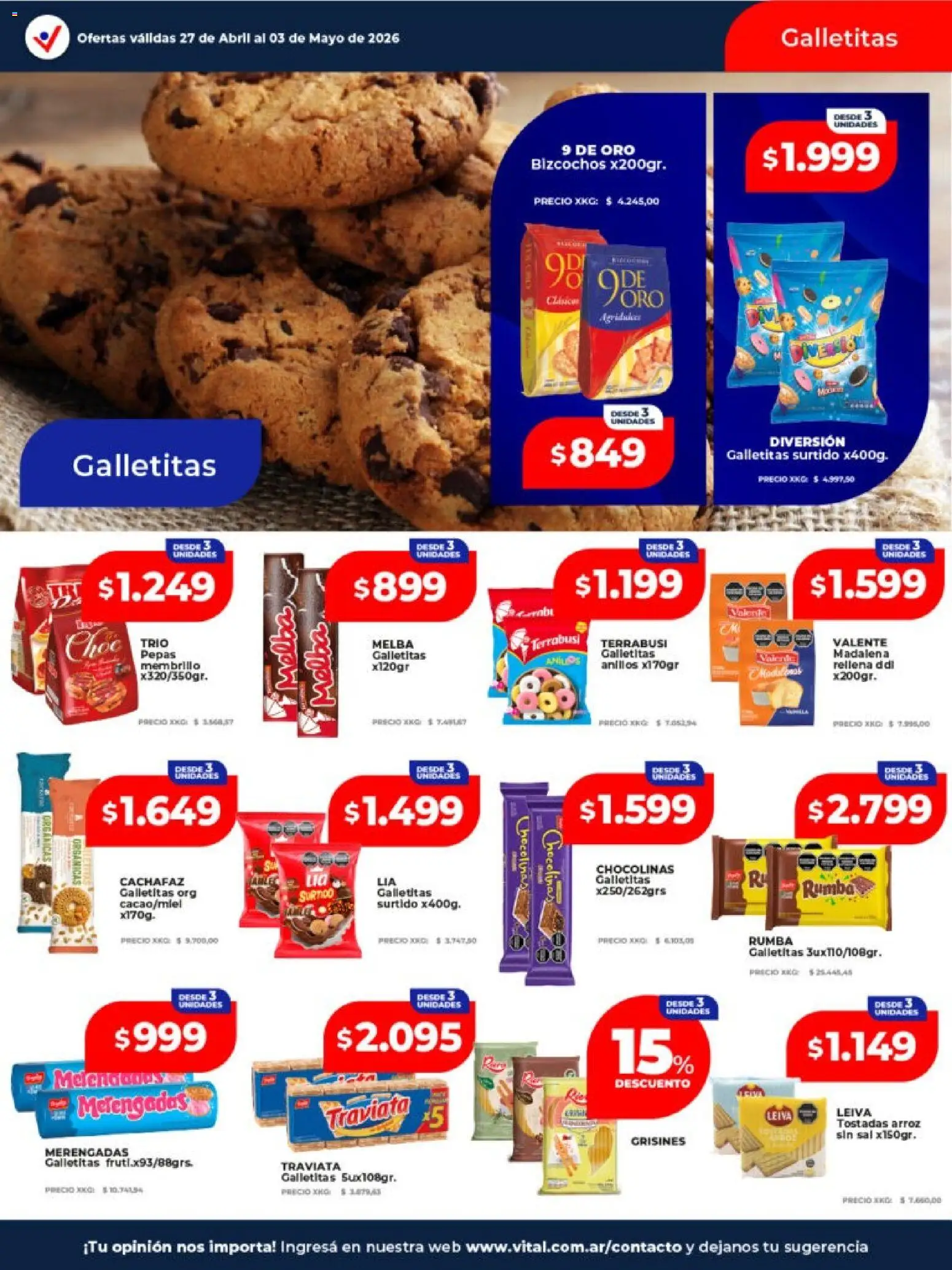 Vital - Ofertas │ válido desde el 27.04.2026 | Página: 16