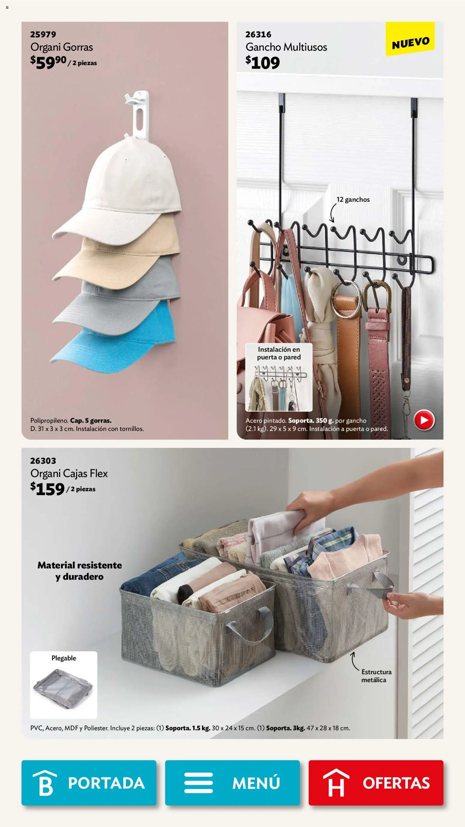 Nuevas ofertas de Betterware válidas en toda la República Mexicana desde el 04.05.2026. ¡Encuentra las mejores ofertas en Betterware campaña 5 2026! | Página: 21