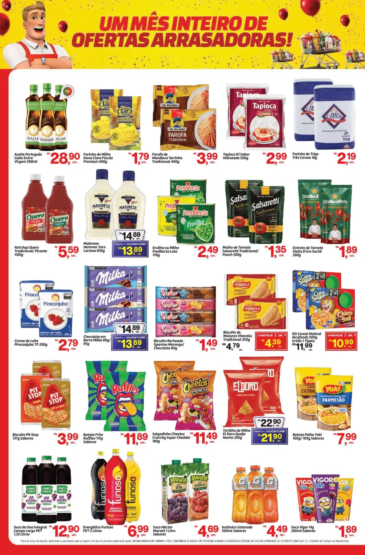 Fort Atacadista Folheto - válido de 13.10.2025 | Página: 2 | Produtos: Melancia, Molho de tomate, Ketchup, Biscoito recheado