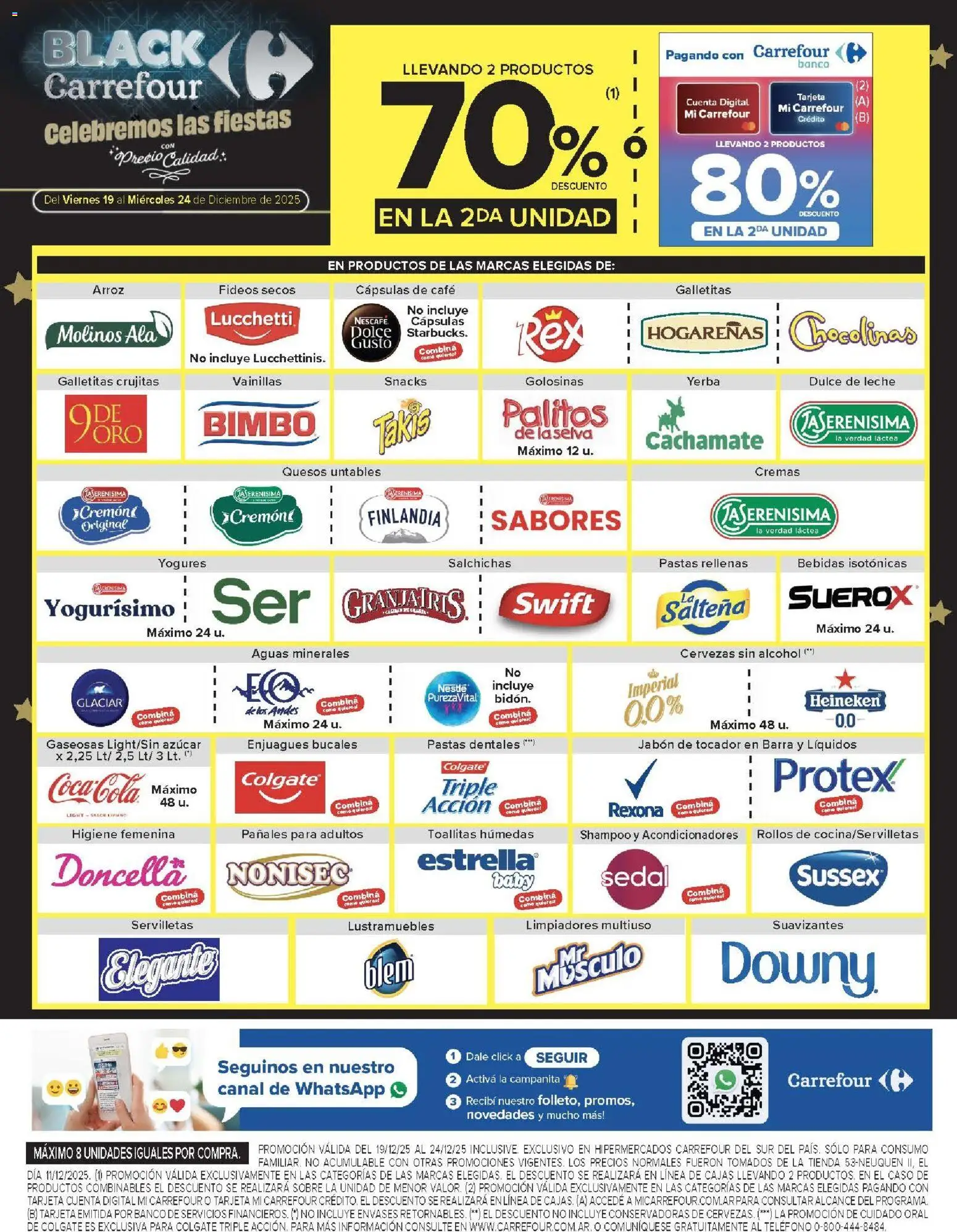 Carrefour ofertas │ válido desde el 19.12.2025 | Página: 12 | Productos: Sobre, Yerba, Leche, Café