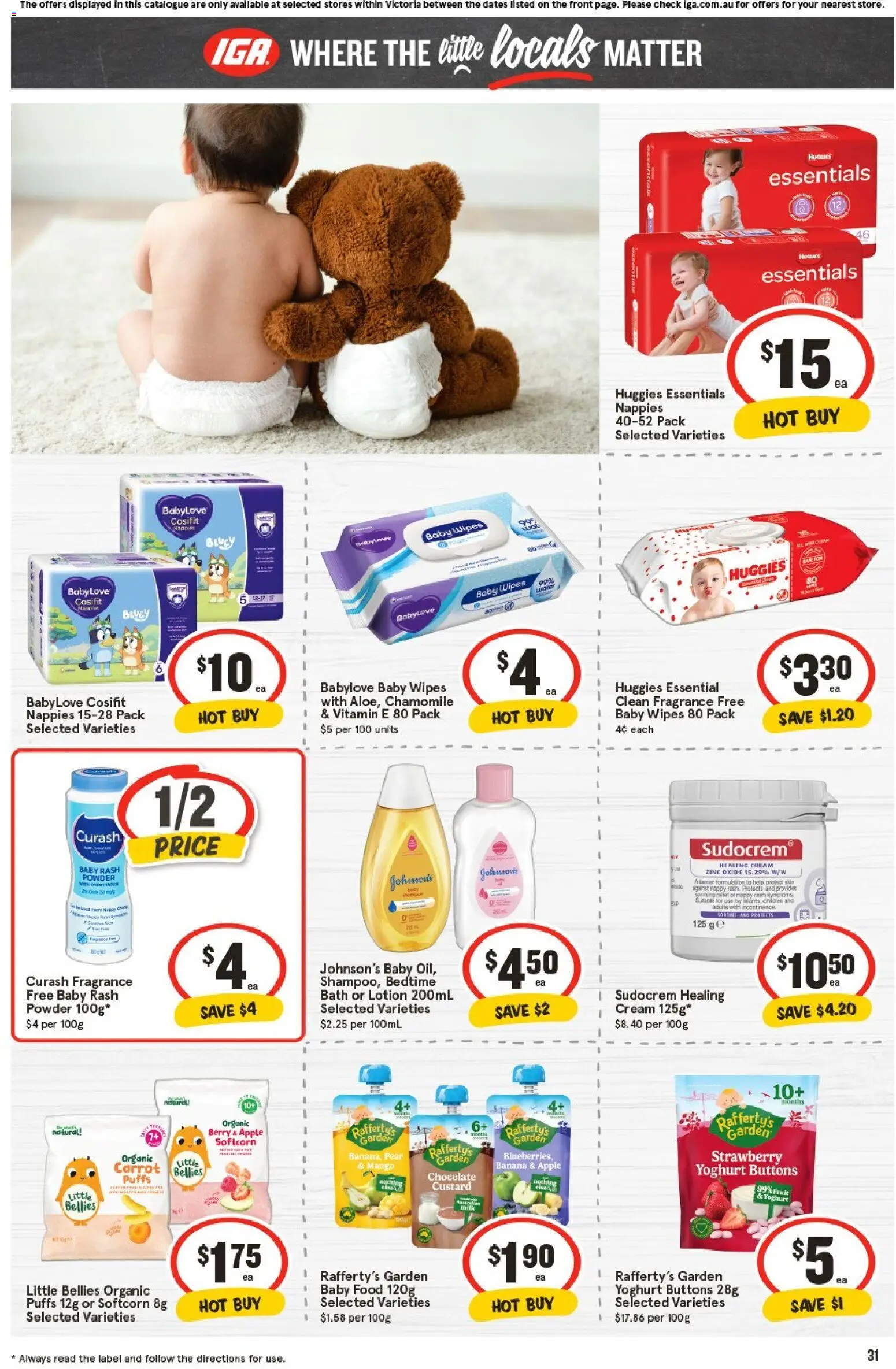 IGA catalogue - valid from 05.11.2025 | Page: 31 | Products: Powder, Chocolate, Baby food, Vitamin