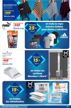Vista previa de Sam's Club catálogo Frontera, nuevo folleto de la tienda, válido en México a partir del 29.10.2025 | Página: 19