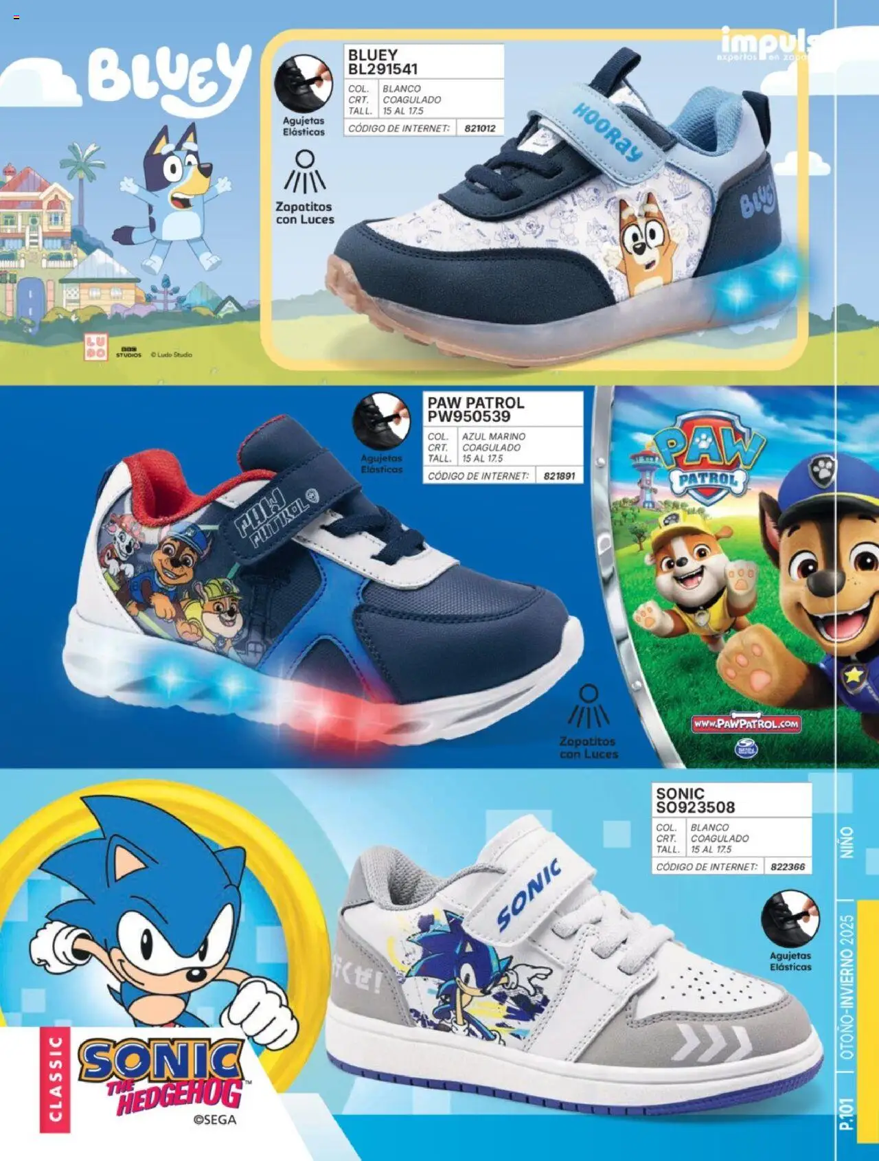 Nuevas ofertas de Impuls válidas en toda la República Mexicana desde el 07.07.2025. ¡Encuentra las mejores ofertas en Impuls catálogo Niño Otoño-Invierno 2025! | Página: 103