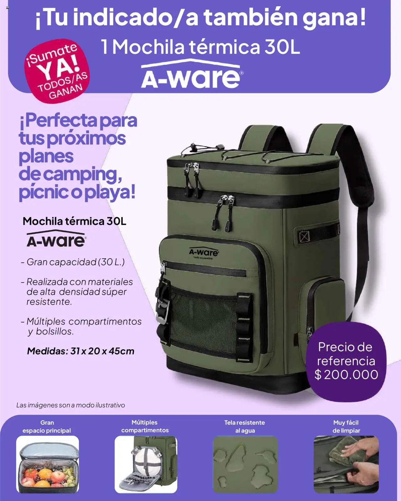 Tupperware - Programa de Indicaciones │ válido desde el 13.10.2025 | Página: 4 | Productos: Térmica, Agua, Mochila