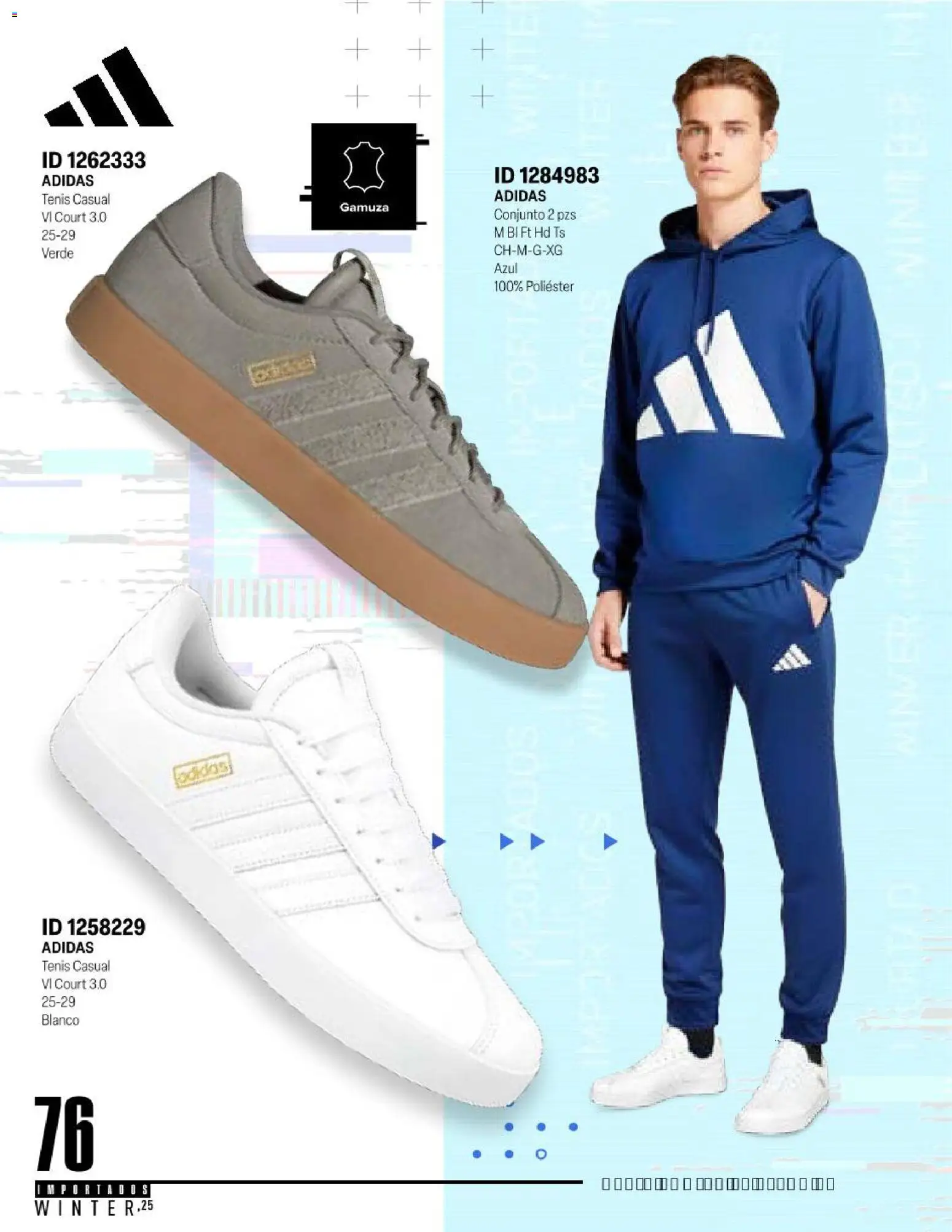 Nuevas ofertas de Price Shoes válidas en toda la República Mexicana desde el 11.11.2025. ¡Encuentra las mejores ofertas en Price Shoes catálogo Importados Winter 2025  ! | Página: 76 | Productos: Tenis, Gamuza, Conjunto