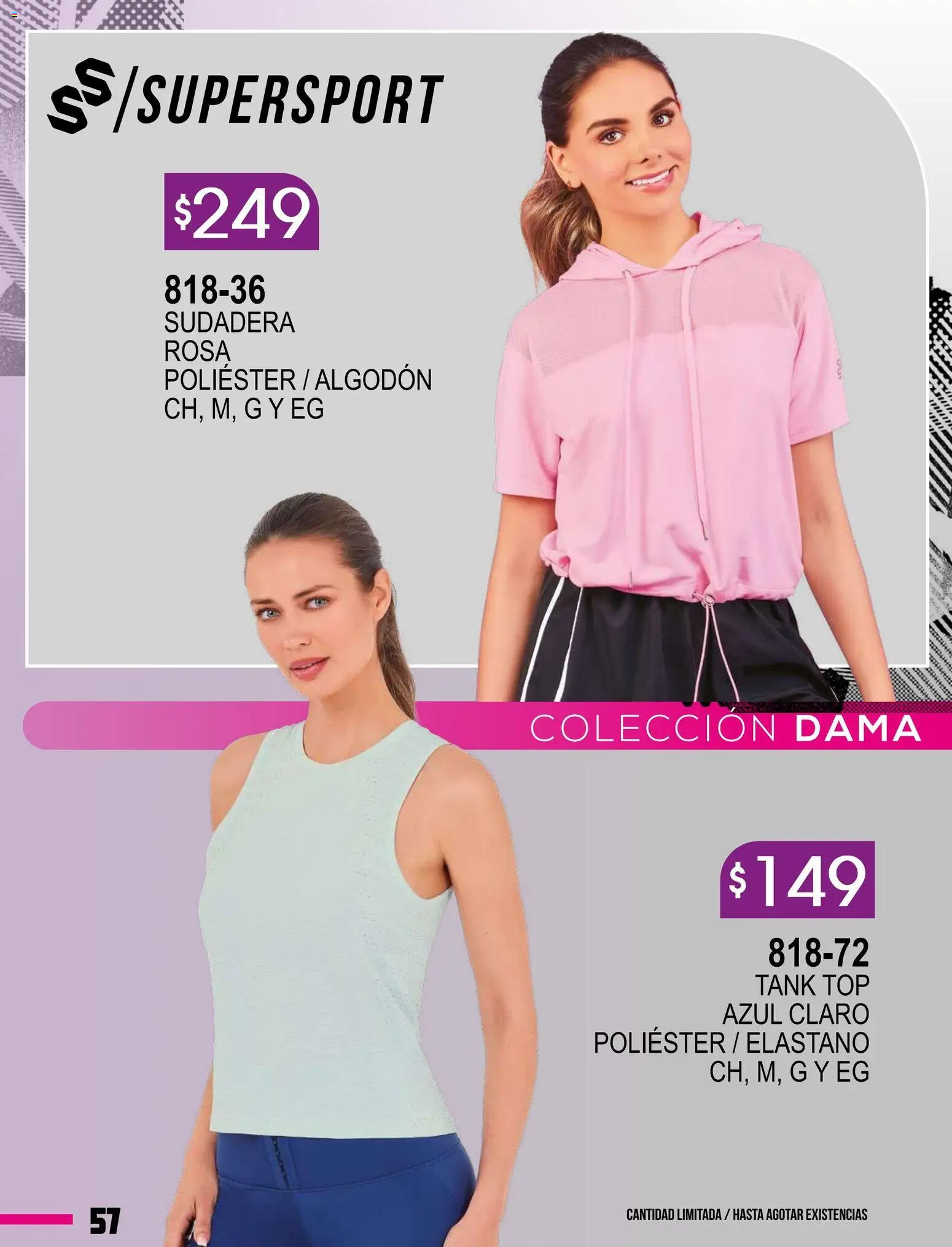 Nuevas ofertas de Cklass válidas en toda la República Mexicana desde el 08.01.2026. ¡Encuentra las mejores ofertas en Cklass catálogo Especial Supersport Caballero! | Página: 110 | Productos: Algodón, Sudadera, Top