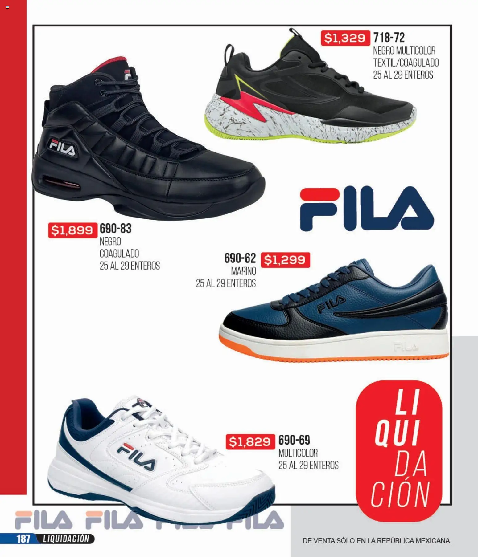 Nuevas ofertas de Cklass válidas en toda la República Mexicana desde el 18.03.2026. ¡Encuentra las mejores ofertas en Cklass catálogo Liquidación total ropa! | Página: 307 | Productos: Pila