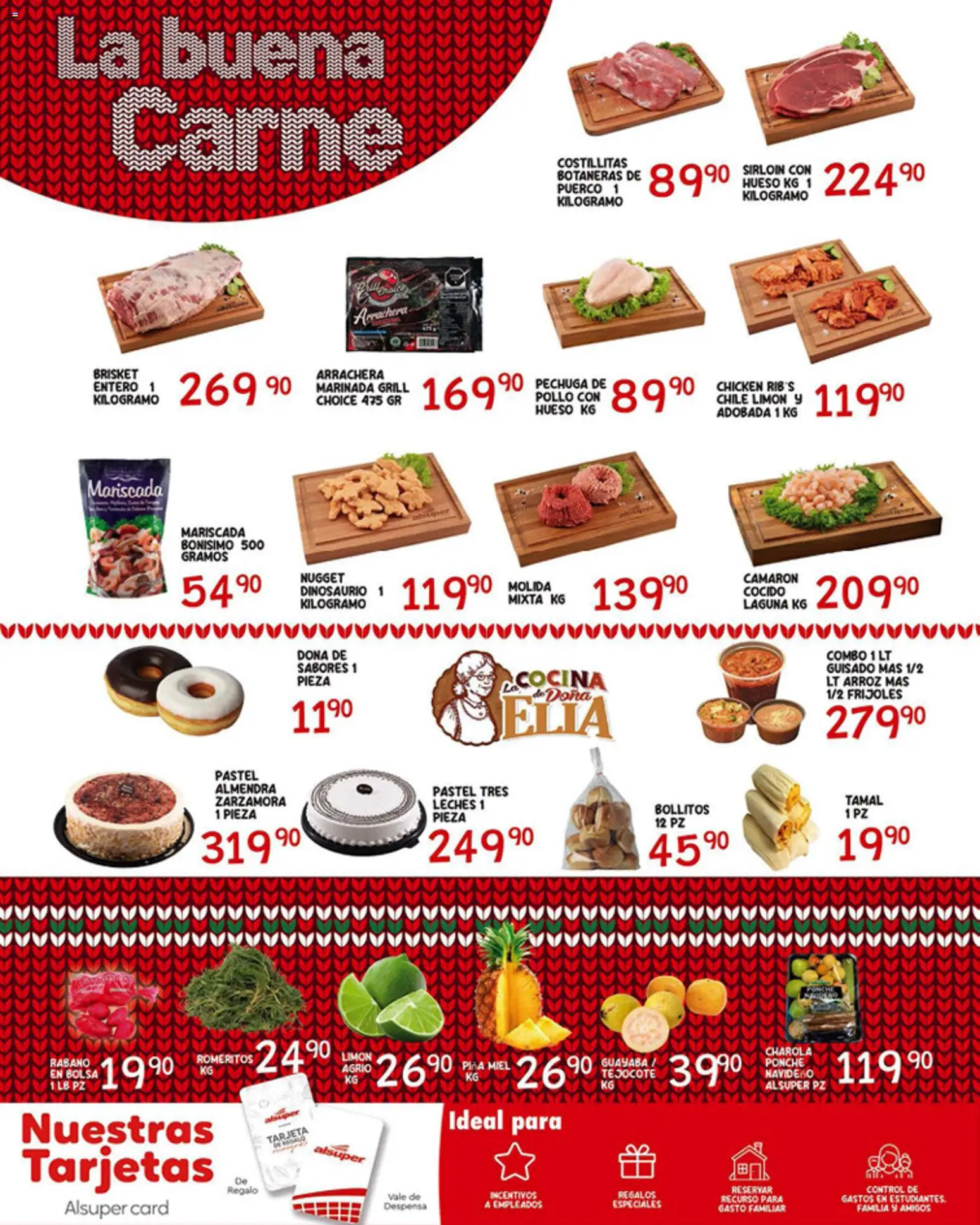 Nuevas ofertas de Alsuper válidas en toda la República Mexicana desde el 19.12.2025. ¡Encuentra las mejores ofertas en Alsuper folleto Chihuahua Estado! | Página: 6 | Productos: Pastel, Arroz, Cocina, Despensa