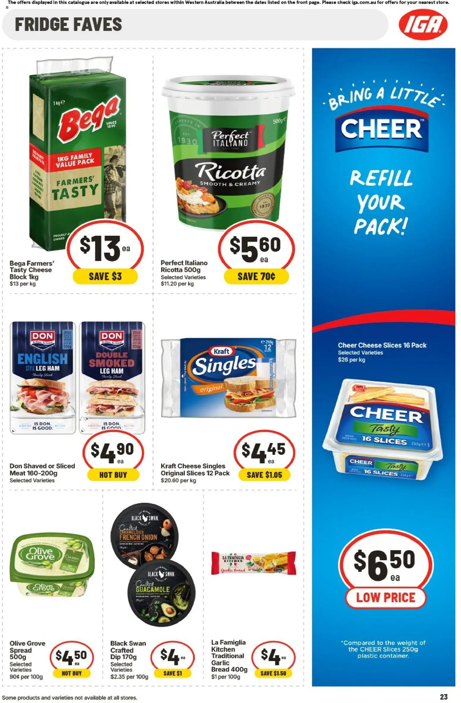 IGA catalogue - valid from 22.04.2026 | Page: 23 | Products: Bread, Ginger, Rice, Spices