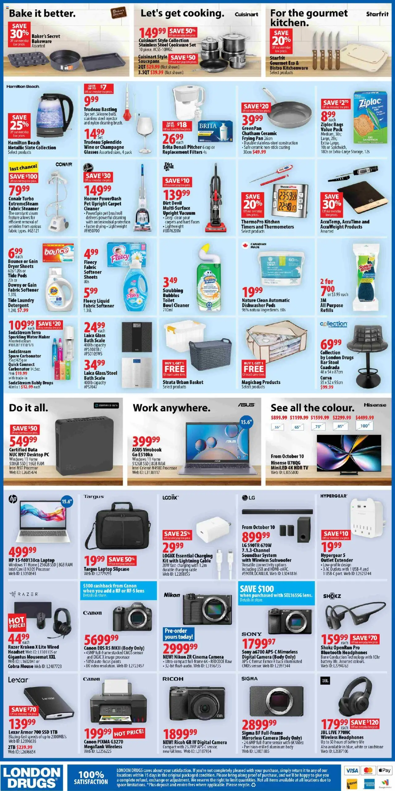 London Drugs flyer valid from 09.10.2025 | Page: 4