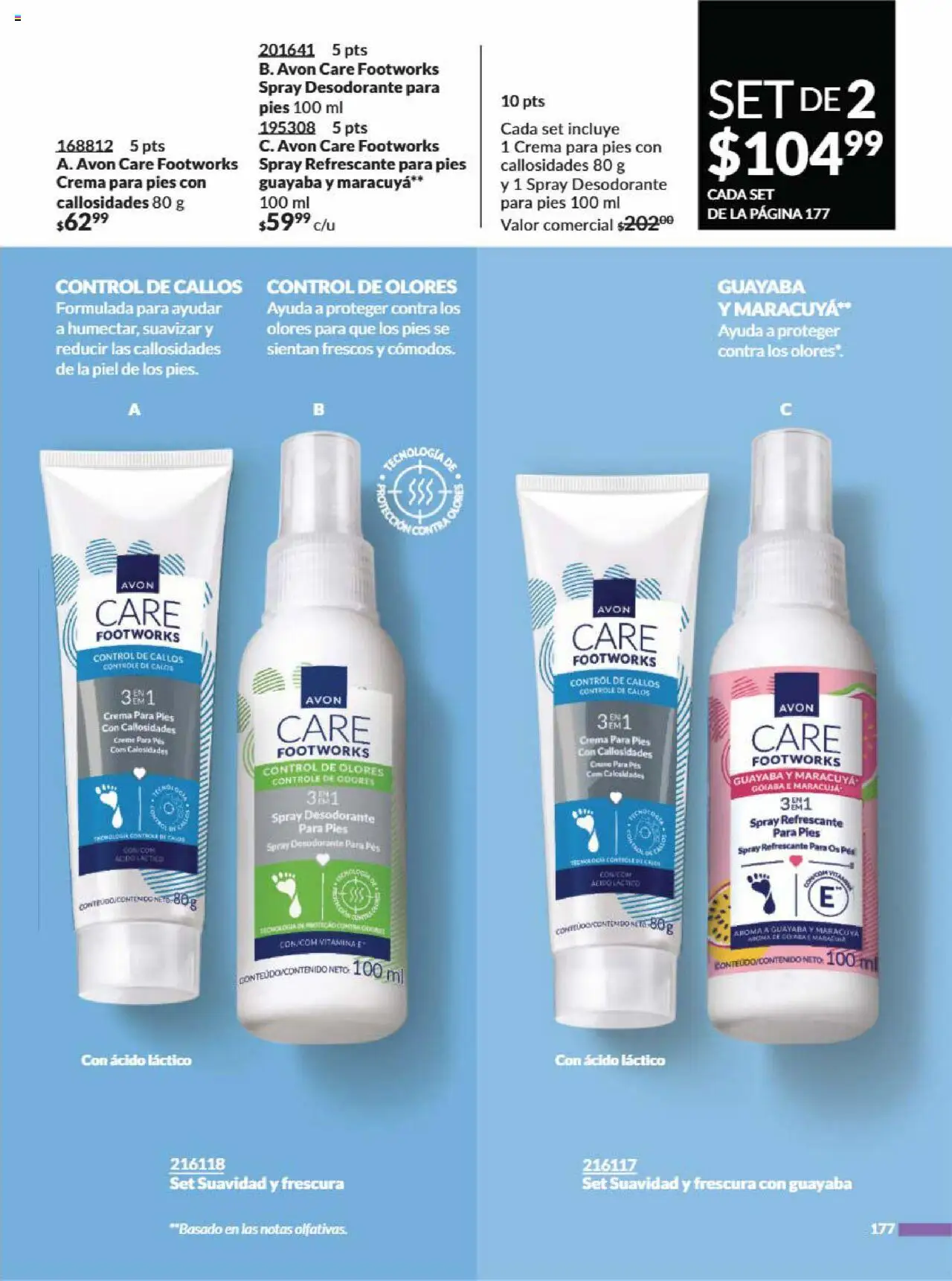 Nuevas ofertas de AVON válidas en toda la República Mexicana desde el 09.08.2025. ¡Encuentra las mejores ofertas en AVON - Campaña 13 2025! | Página: 187 | Productos: Desodorante, Crema