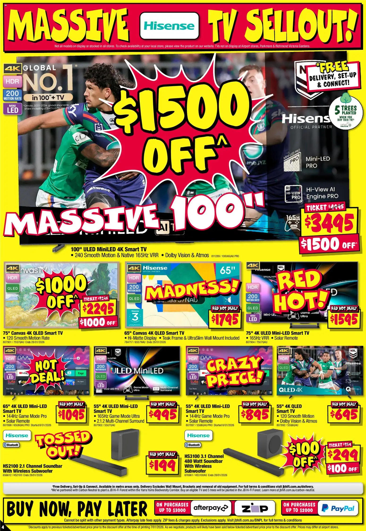 JB Hi-Fi catalogue - valid from 15.01.2026 | Page: 4 | Products: Native, Tv, Game, Smart tv