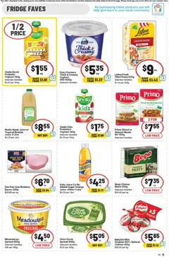 Preview of IGA Catalogue NT - valid from 04.02.2026 | Page: 11 | Products: Cheese, Juice, Sugar, Fridge