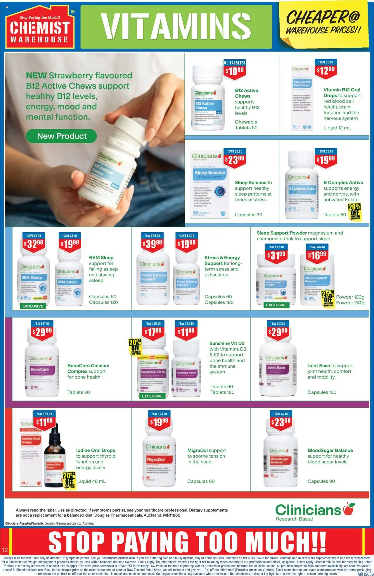 Chemist Warehouse catalogue from 14.08.2025 | Page: 12