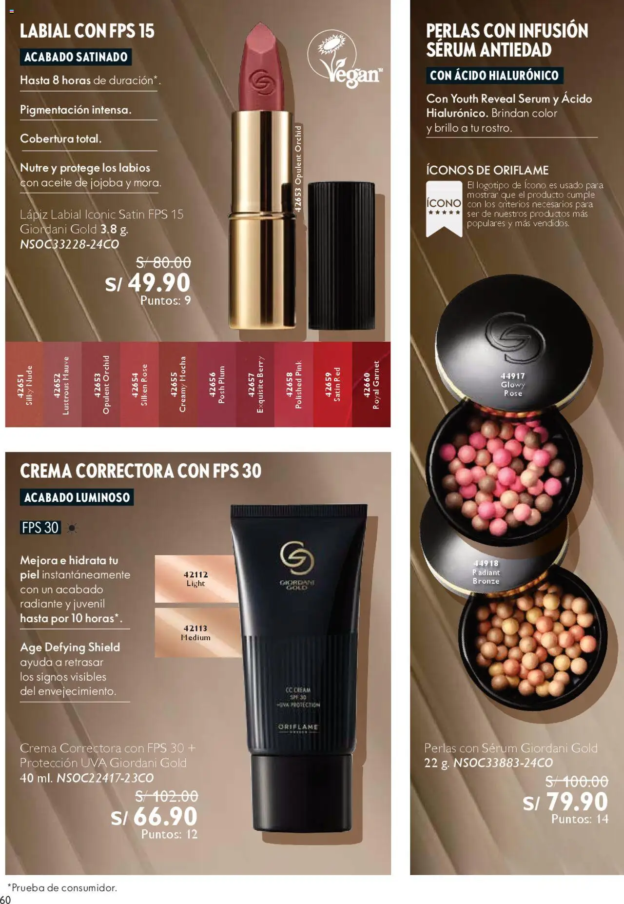 Catálogo Oriflame válido desde 13.09.2025 | Página: 60