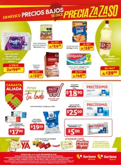 Nuevas ofertas de Soriana válidas en toda la República Mexicana desde el 16.09.2025. ¡Encuentra las mejores ofertas en Soriana - Frescos del Mandado Mercado: Ags, Nay, Jal, Qro, Col, Mich, Gto, Hgo, Tlax, Mor, Pue, Gro, Oax, Edo. de Mex, CDMX, Zac ySLP! | Página: 4