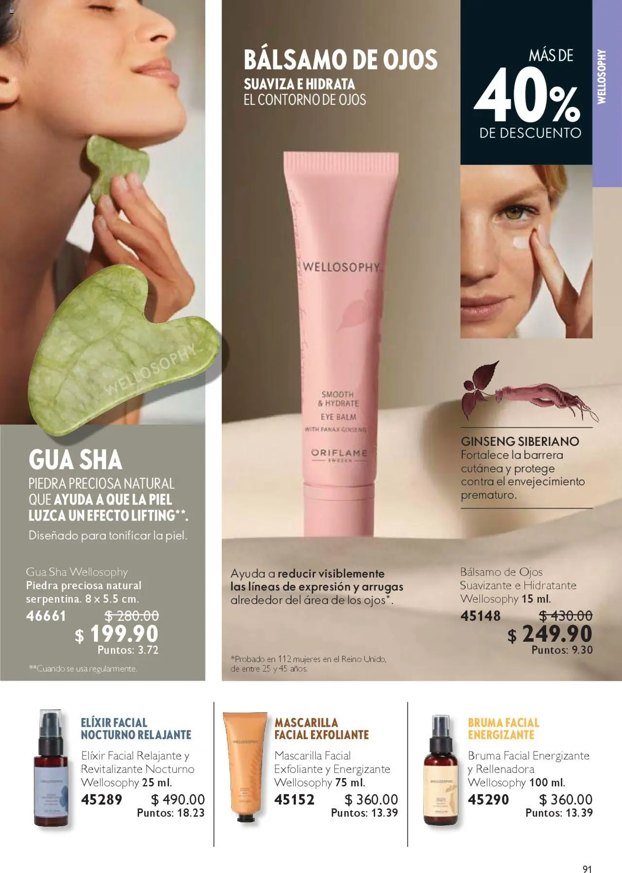 Nuevas ofertas de Oriflame válidas en toda la República Mexicana desde el 13.09.2025. ¡Encuentra las mejores ofertas en Oriflame - Campaña 13 2025! | Página: 91