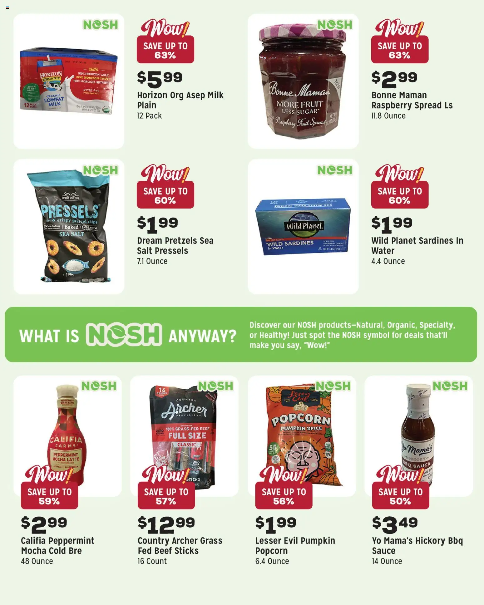 Grocery Outlet Weekly Ad - PA - valid from 11.03.2026 | Page: 8 | Products: Peppermint, Milk, Pumpkin, Raspberry