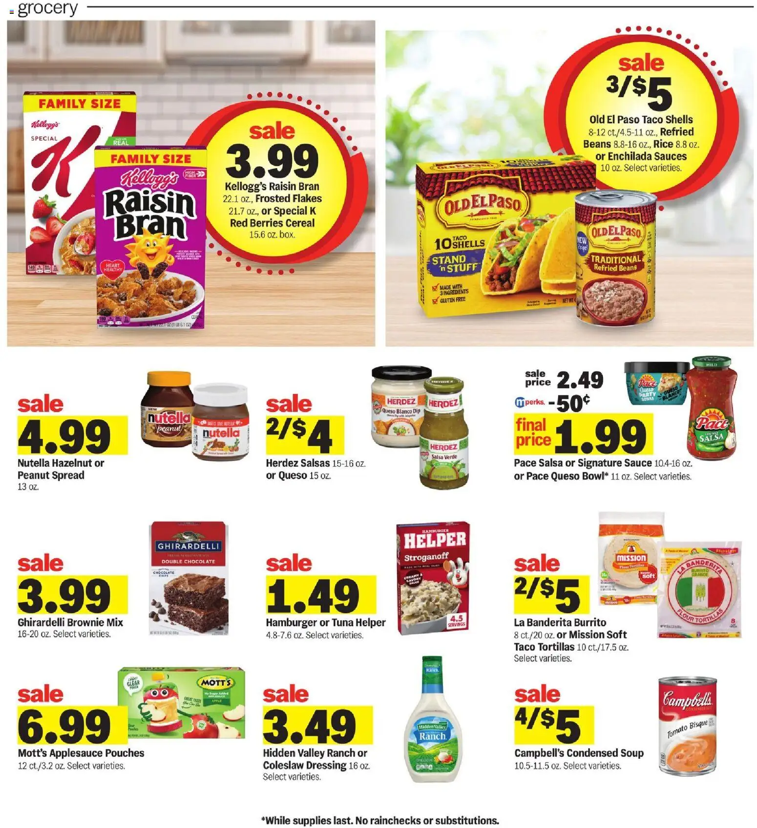 Meijer Weekly Ad - MI - valid from 29.04.2026 | Page: 16 | Products: Berries, Chocolate, Flakes, Sauce
