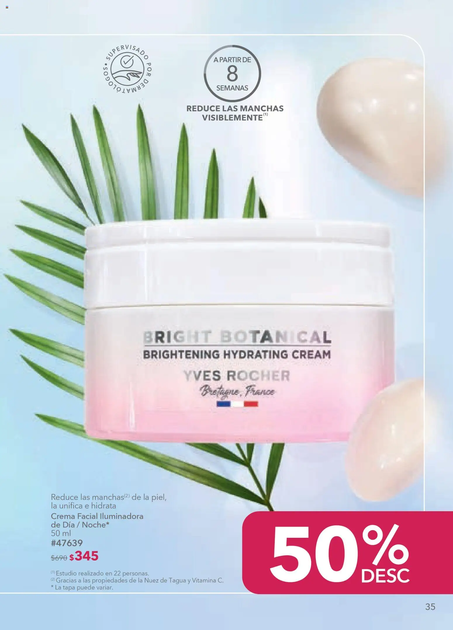 Nuevas ofertas de Yves Rocher válidas en toda la República Mexicana desde el 30.12.2025. ¡Encuentra las mejores ofertas en Yves Rocher campaña 1 2026! | Página: 35 | Productos: Crema, Nuez