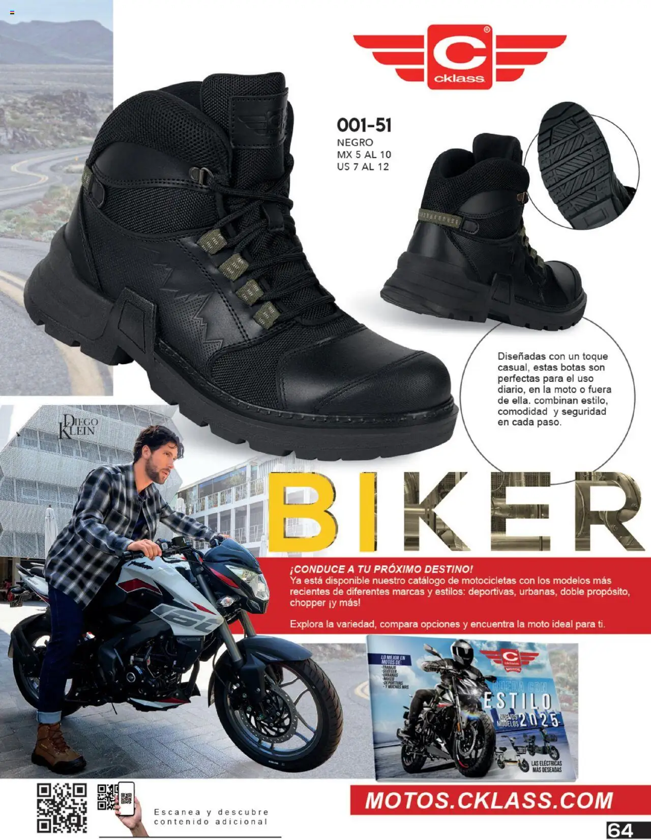 Nuevas ofertas de Cklass válidas en toda la República Mexicana desde el 14.07.2025. ¡Encuentra las mejores ofertas en Cklass catálogo Ropa Caballero! | Página: 168 | Productos: Botas