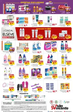 Supermercados São Vicente Folheto - válido de 12.09.2025 | Página: 4 | Produtos: Shampoo, Whisky, Repelente, Inseticida