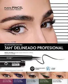 Catálogo Ésika Campaña 1 válido desde el 01.01.2026 | Página: 48 | Productos: Agua, Delineador, Plumón, Pincel